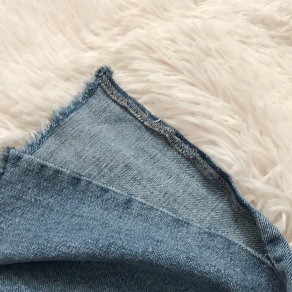Zara Z1975 Basic Denim Wide Leg Split Seam - Picture 5 of 5
